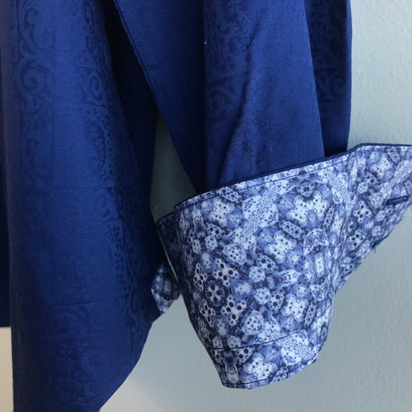 Robert Graham Mens Dress Shirt Size XL NWT - Picture 4 of 6